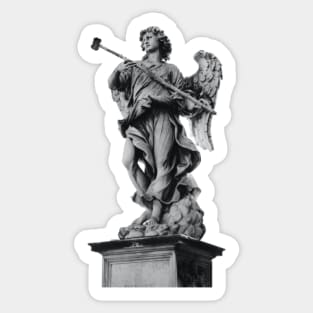 angel Statue. Sticker